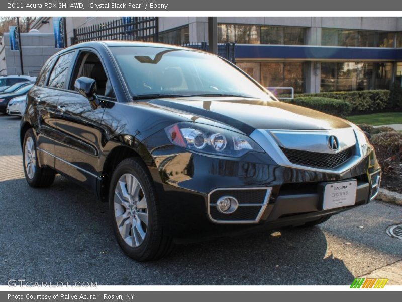 Crystal Black Pearl / Ebony 2011 Acura RDX SH-AWD