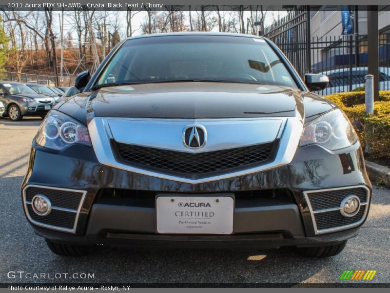 Crystal Black Pearl / Ebony 2011 Acura RDX SH-AWD