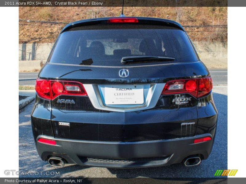 Crystal Black Pearl / Ebony 2011 Acura RDX SH-AWD