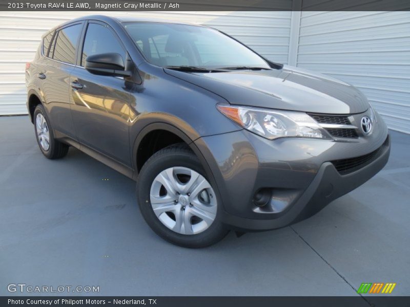 Magnetic Gray Metallic / Ash 2013 Toyota RAV4 LE AWD