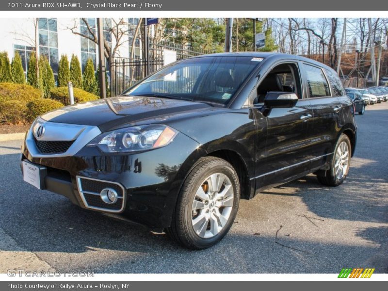 Crystal Black Pearl / Ebony 2011 Acura RDX SH-AWD