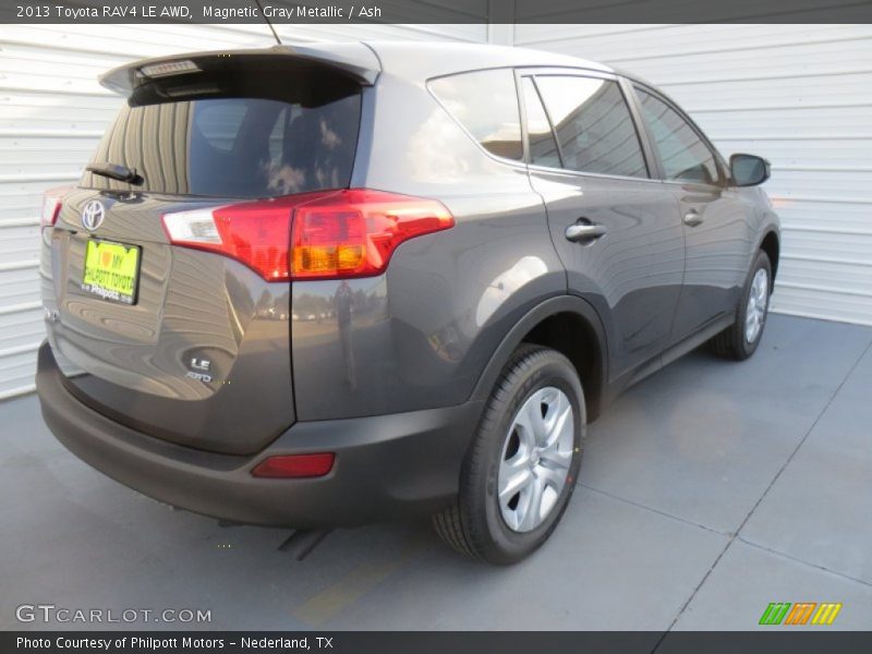 Magnetic Gray Metallic / Ash 2013 Toyota RAV4 LE AWD