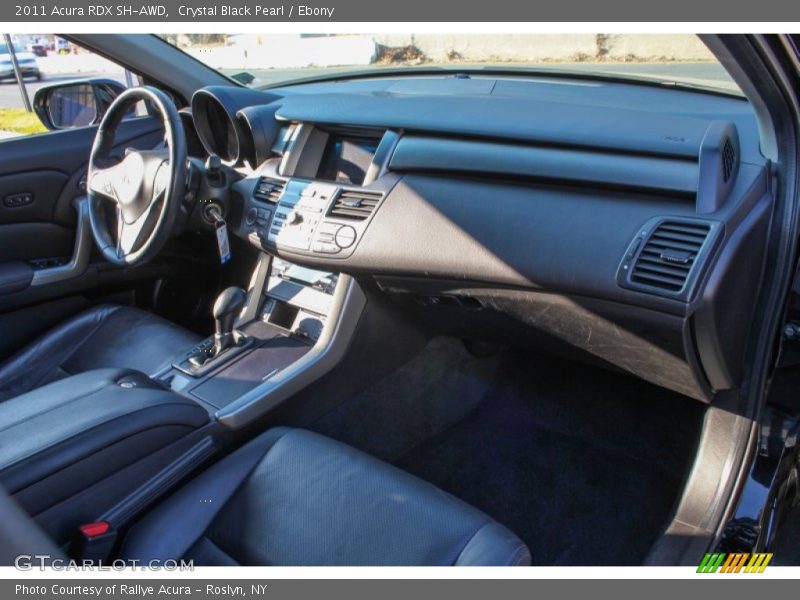 Crystal Black Pearl / Ebony 2011 Acura RDX SH-AWD