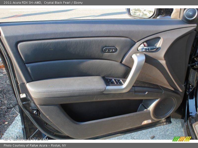 Crystal Black Pearl / Ebony 2011 Acura RDX SH-AWD