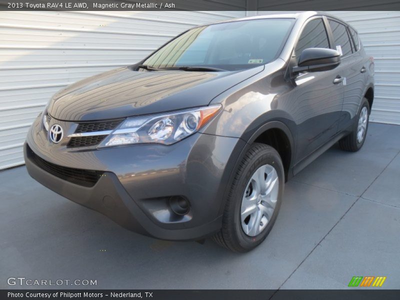 Magnetic Gray Metallic / Ash 2013 Toyota RAV4 LE AWD