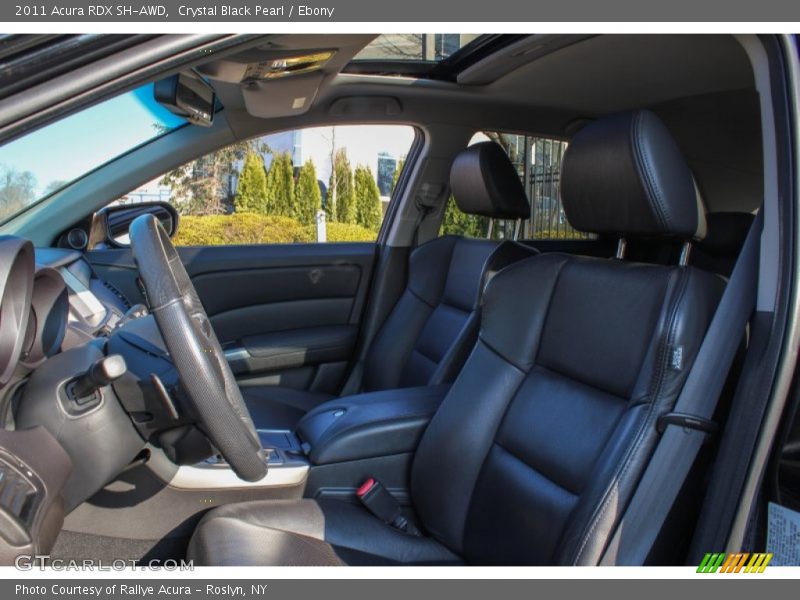 Crystal Black Pearl / Ebony 2011 Acura RDX SH-AWD