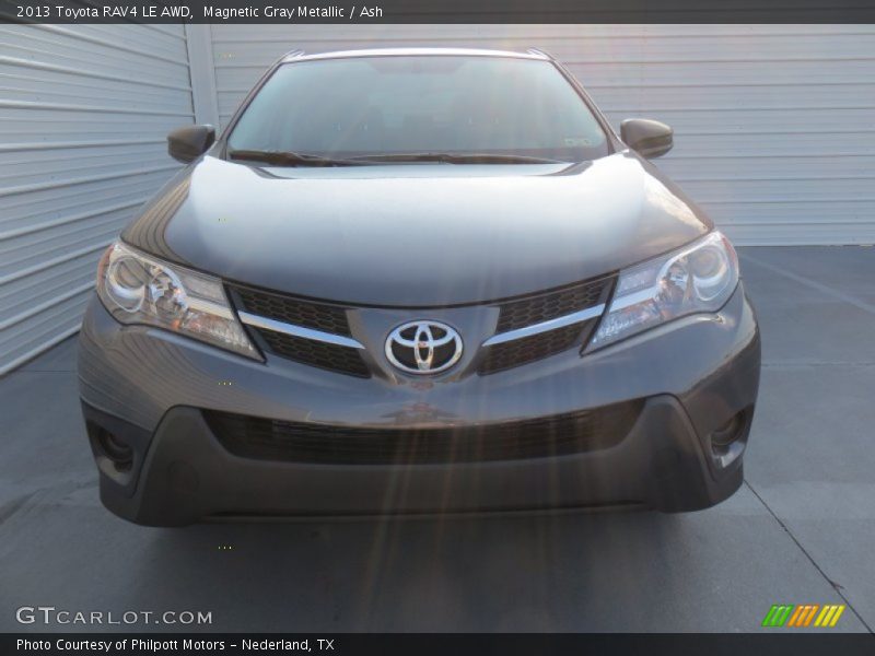 Magnetic Gray Metallic / Ash 2013 Toyota RAV4 LE AWD