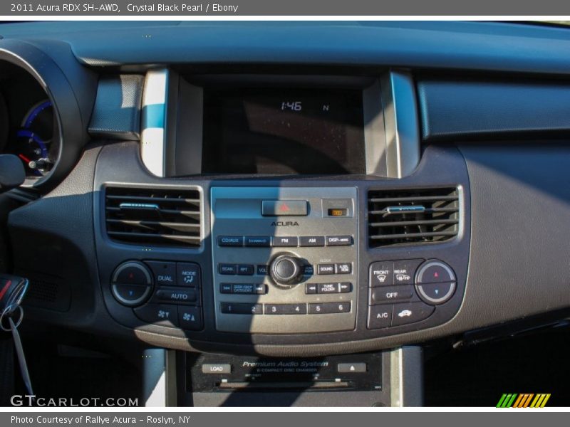 Crystal Black Pearl / Ebony 2011 Acura RDX SH-AWD