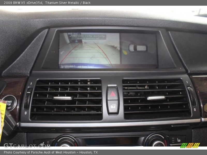 Titanium Silver Metallic / Black 2009 BMW X5 xDrive35d