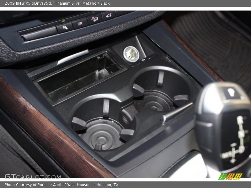 Titanium Silver Metallic / Black 2009 BMW X5 xDrive35d