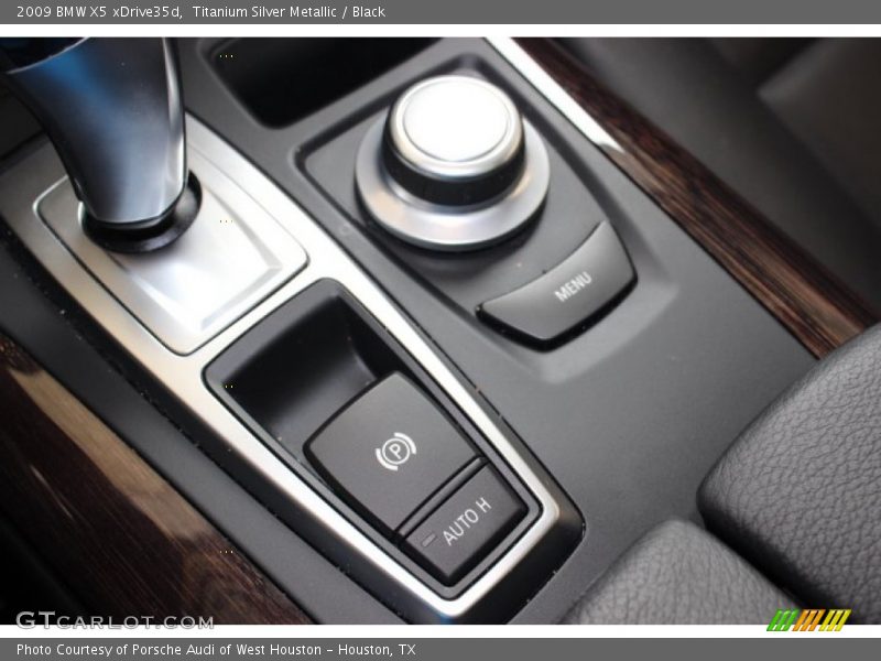 Titanium Silver Metallic / Black 2009 BMW X5 xDrive35d