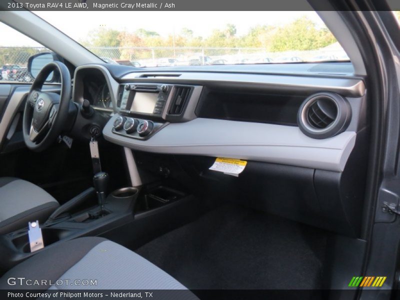 Magnetic Gray Metallic / Ash 2013 Toyota RAV4 LE AWD