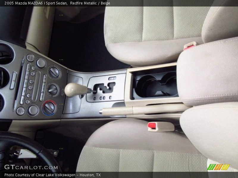 Redfire Metallic / Beige 2005 Mazda MAZDA6 i Sport Sedan