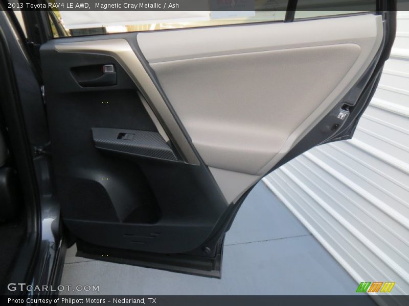 Magnetic Gray Metallic / Ash 2013 Toyota RAV4 LE AWD