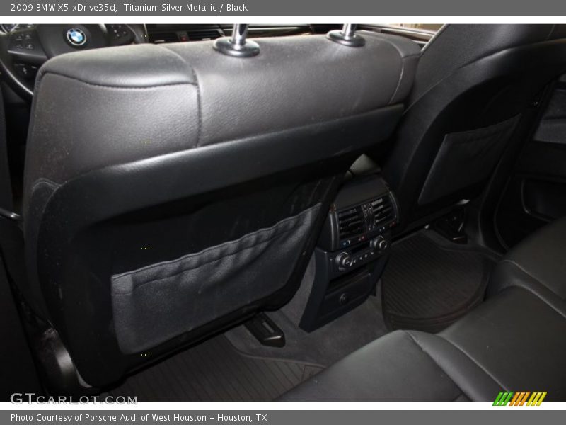 Titanium Silver Metallic / Black 2009 BMW X5 xDrive35d