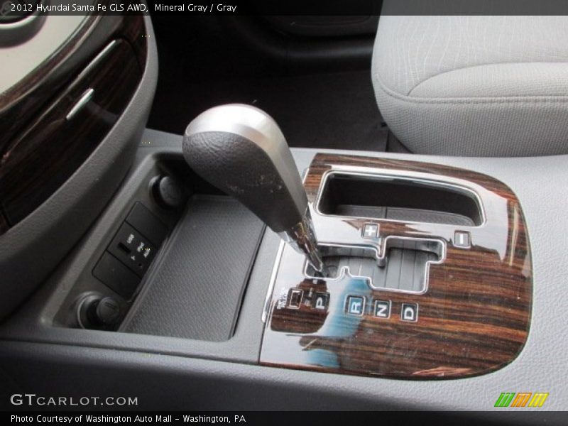 Mineral Gray / Gray 2012 Hyundai Santa Fe GLS AWD