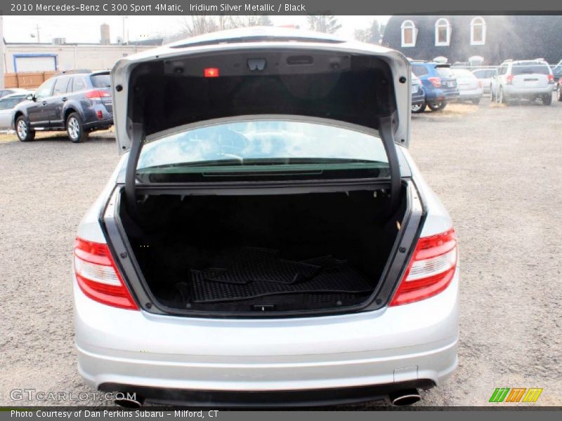 Iridium Silver Metallic / Black 2010 Mercedes-Benz C 300 Sport 4Matic