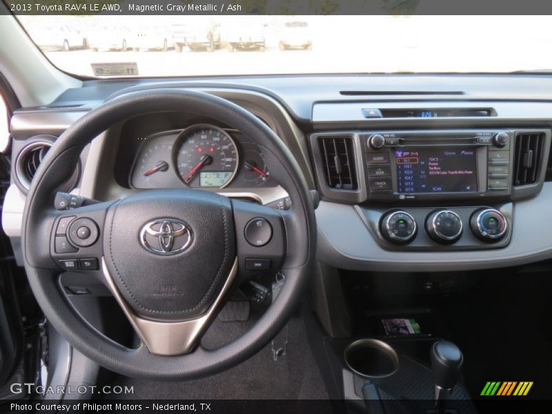 Magnetic Gray Metallic / Ash 2013 Toyota RAV4 LE AWD