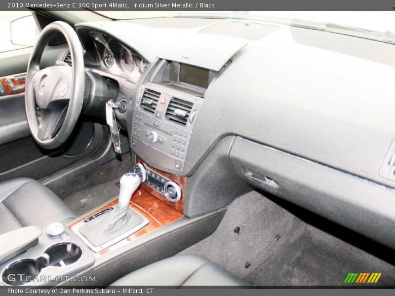 Iridium Silver Metallic / Black 2010 Mercedes-Benz C 300 Sport 4Matic
