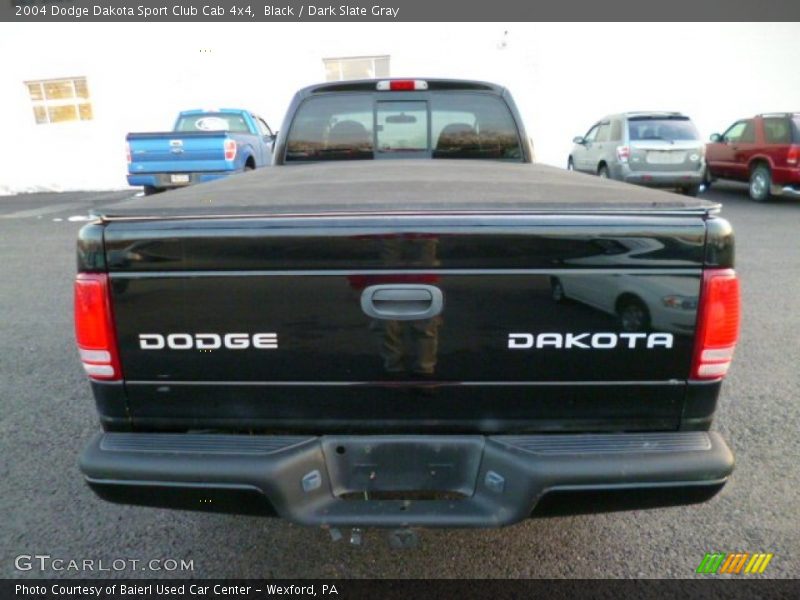Black / Dark Slate Gray 2004 Dodge Dakota Sport Club Cab 4x4
