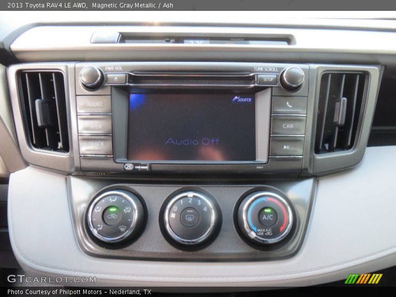 Magnetic Gray Metallic / Ash 2013 Toyota RAV4 LE AWD