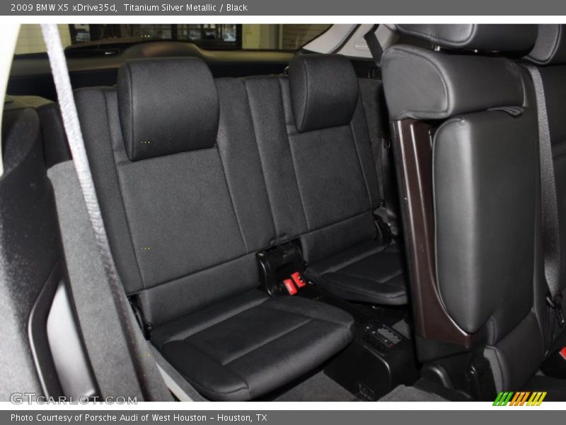 Titanium Silver Metallic / Black 2009 BMW X5 xDrive35d
