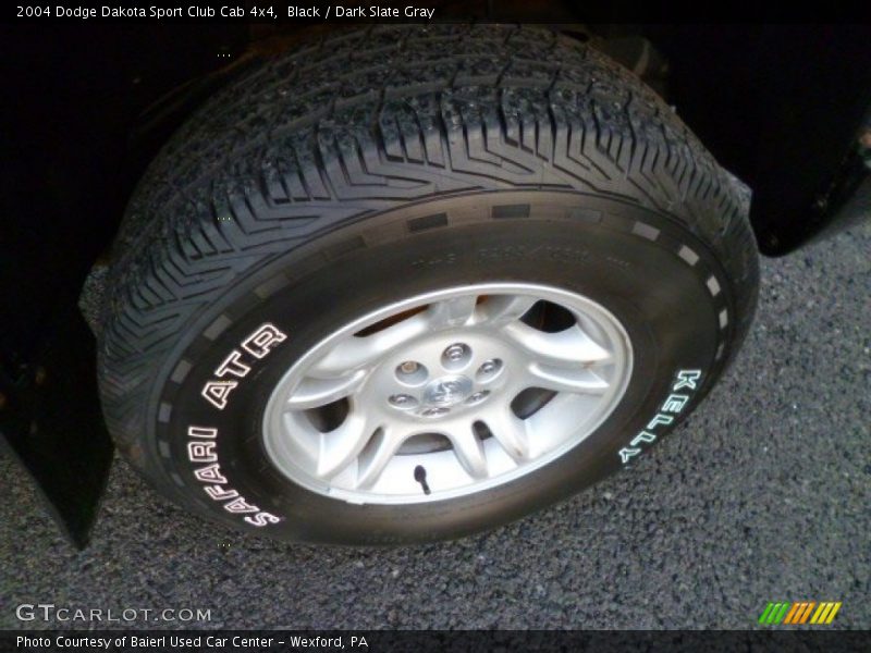 Black / Dark Slate Gray 2004 Dodge Dakota Sport Club Cab 4x4