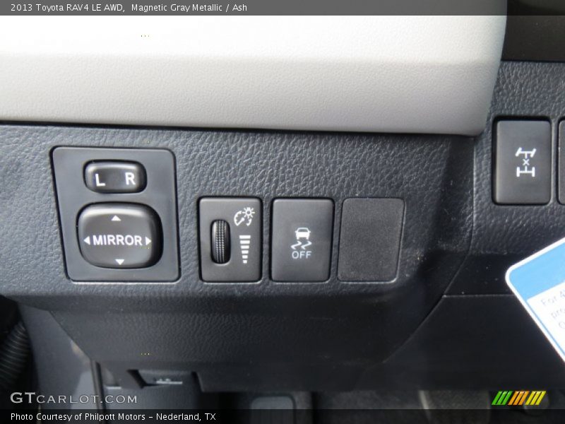 Magnetic Gray Metallic / Ash 2013 Toyota RAV4 LE AWD