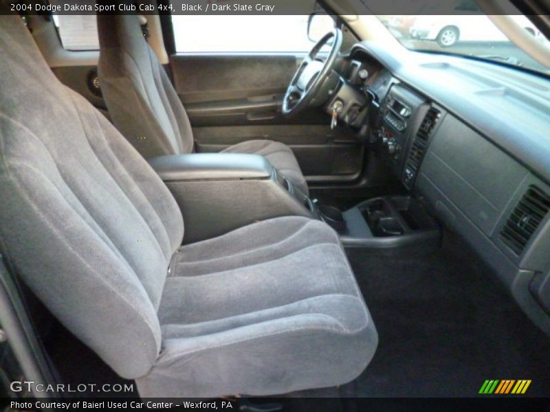 Black / Dark Slate Gray 2004 Dodge Dakota Sport Club Cab 4x4