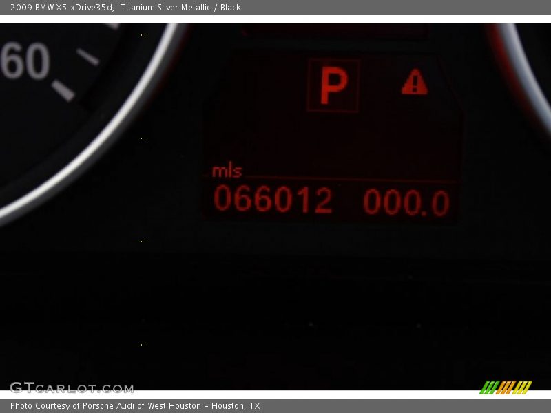 Titanium Silver Metallic / Black 2009 BMW X5 xDrive35d