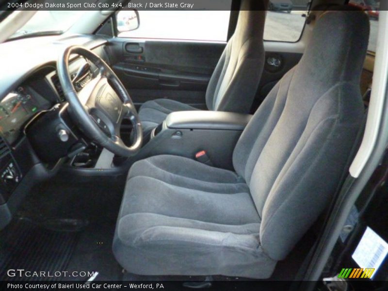 Black / Dark Slate Gray 2004 Dodge Dakota Sport Club Cab 4x4