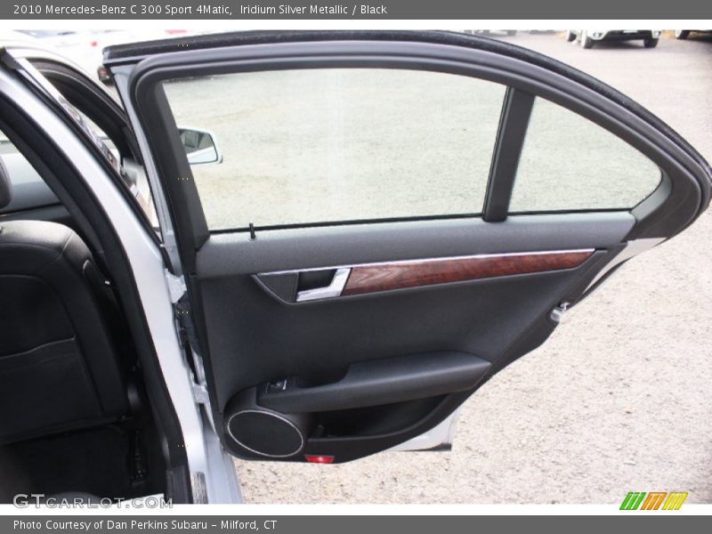 Iridium Silver Metallic / Black 2010 Mercedes-Benz C 300 Sport 4Matic