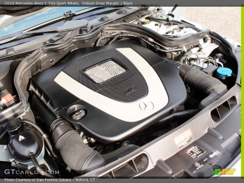 Iridium Silver Metallic / Black 2010 Mercedes-Benz C 300 Sport 4Matic