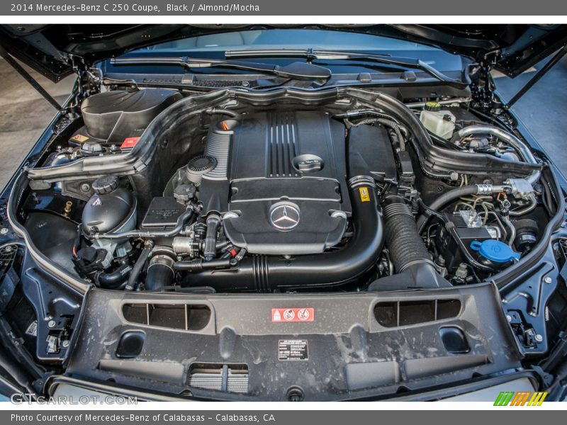 Black / Almond/Mocha 2014 Mercedes-Benz C 250 Coupe