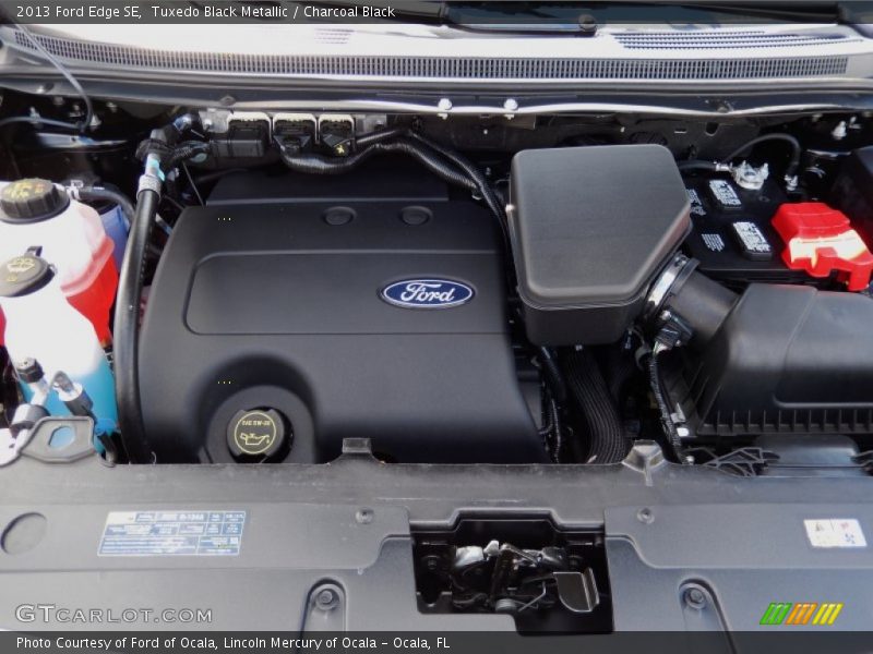 Tuxedo Black Metallic / Charcoal Black 2013 Ford Edge SE
