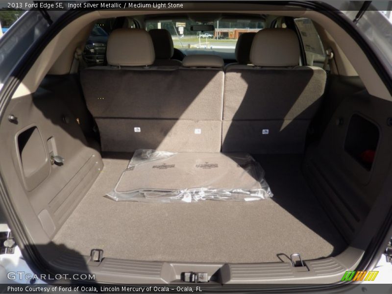 Ingot Silver Metallic / Medium Light Stone 2013 Ford Edge SE