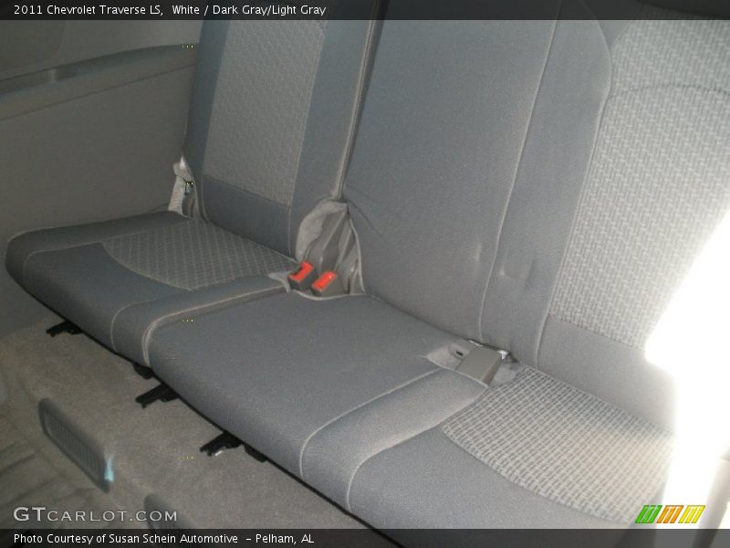 White / Dark Gray/Light Gray 2011 Chevrolet Traverse LS