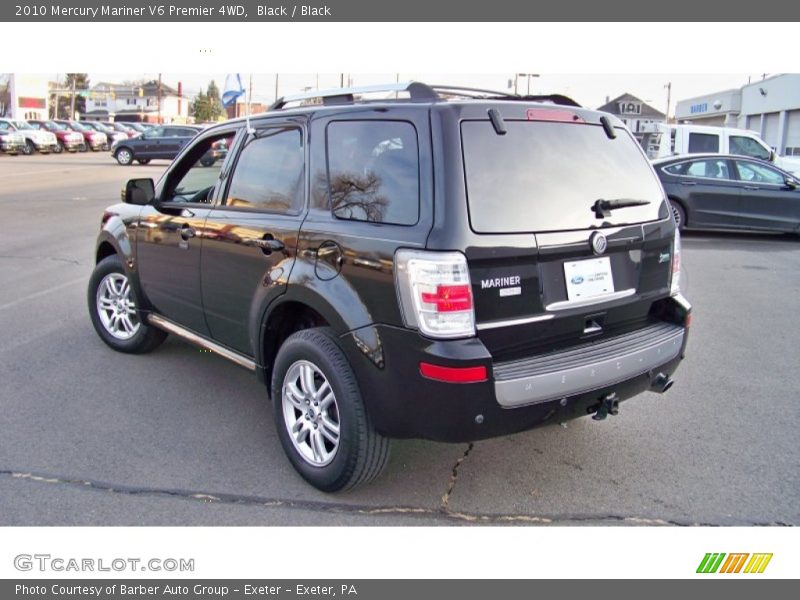 Black / Black 2010 Mercury Mariner V6 Premier 4WD