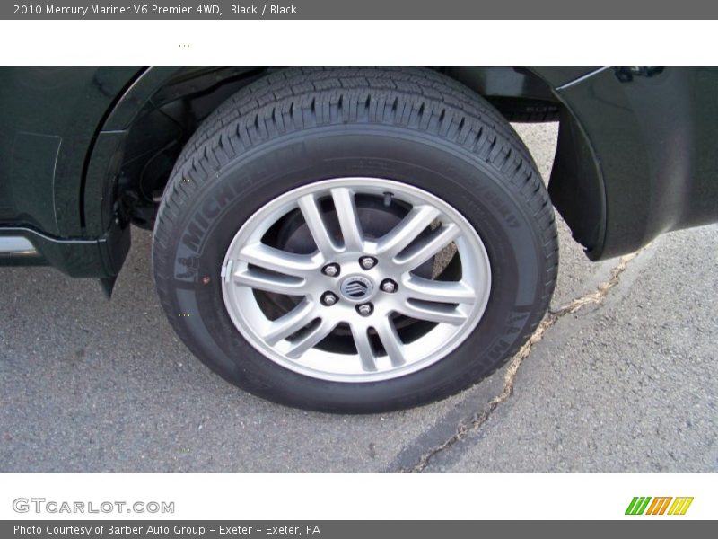 Black / Black 2010 Mercury Mariner V6 Premier 4WD