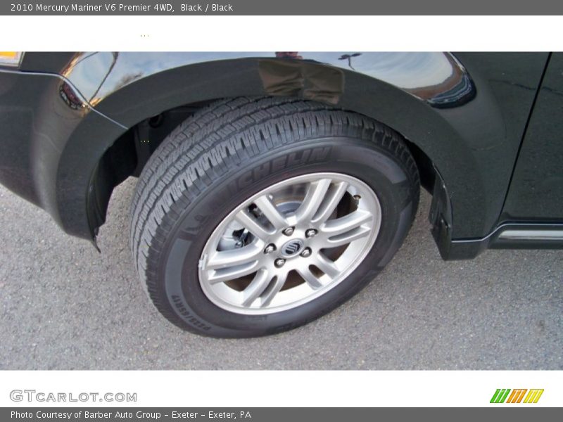 Black / Black 2010 Mercury Mariner V6 Premier 4WD