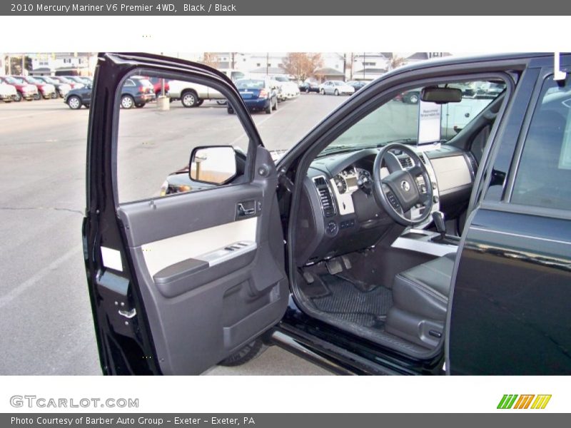Black / Black 2010 Mercury Mariner V6 Premier 4WD
