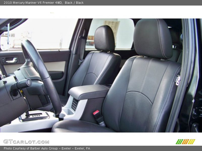 Black / Black 2010 Mercury Mariner V6 Premier 4WD
