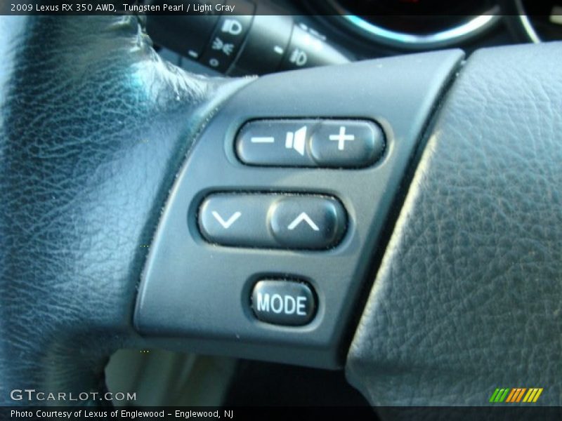 Tungsten Pearl / Light Gray 2009 Lexus RX 350 AWD