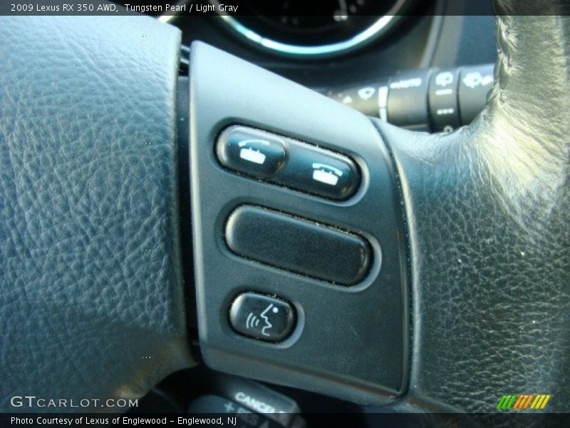 Tungsten Pearl / Light Gray 2009 Lexus RX 350 AWD