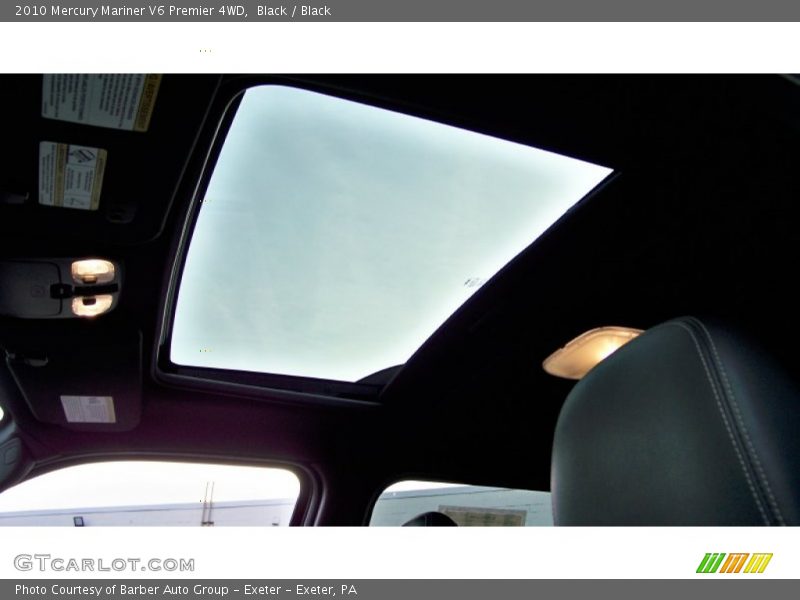 Black / Black 2010 Mercury Mariner V6 Premier 4WD