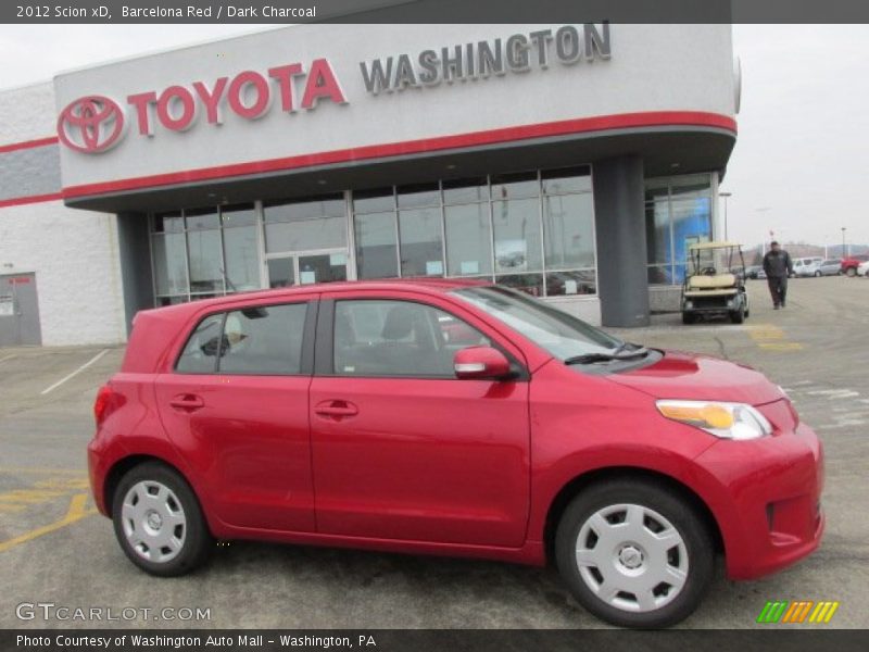 Barcelona Red / Dark Charcoal 2012 Scion xD