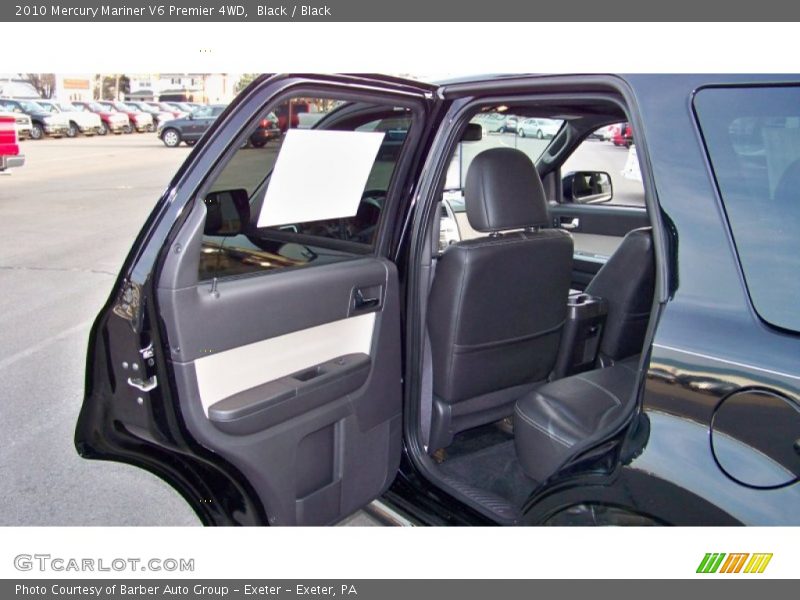 Black / Black 2010 Mercury Mariner V6 Premier 4WD