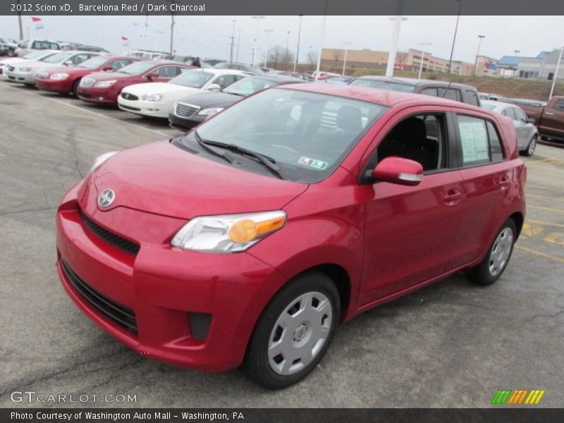 Barcelona Red / Dark Charcoal 2012 Scion xD