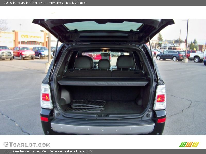 Black / Black 2010 Mercury Mariner V6 Premier 4WD