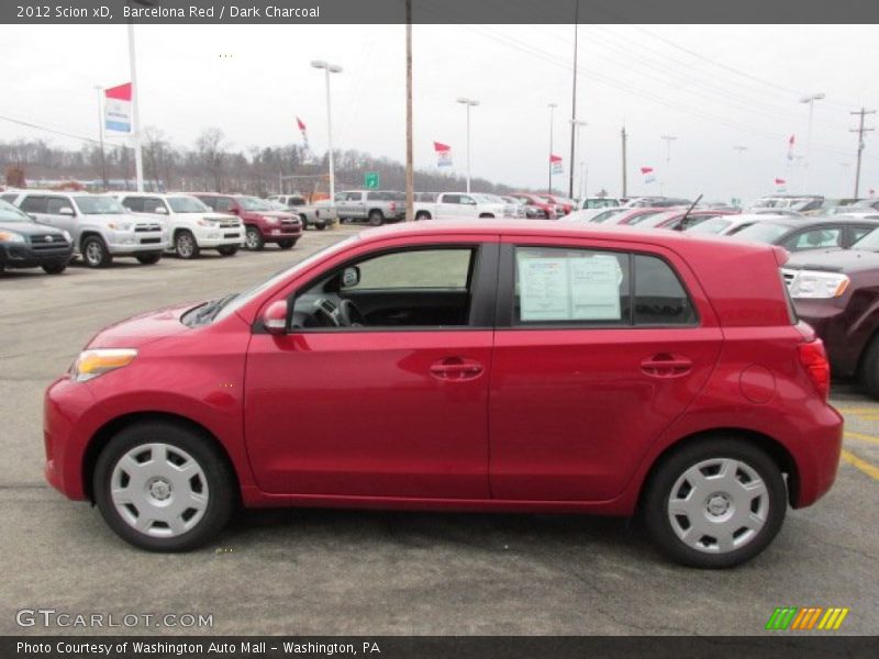 Barcelona Red / Dark Charcoal 2012 Scion xD